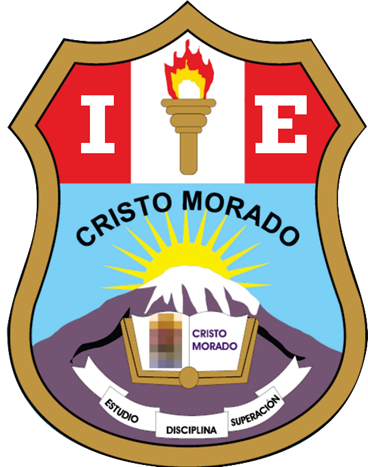 Escudo de la I.E. Cristo Morado