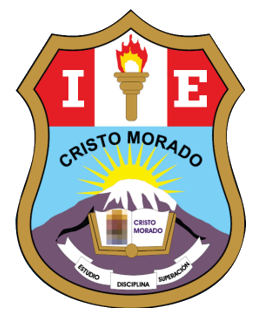 Insignia oficial de la I.E. Cristo Morado
